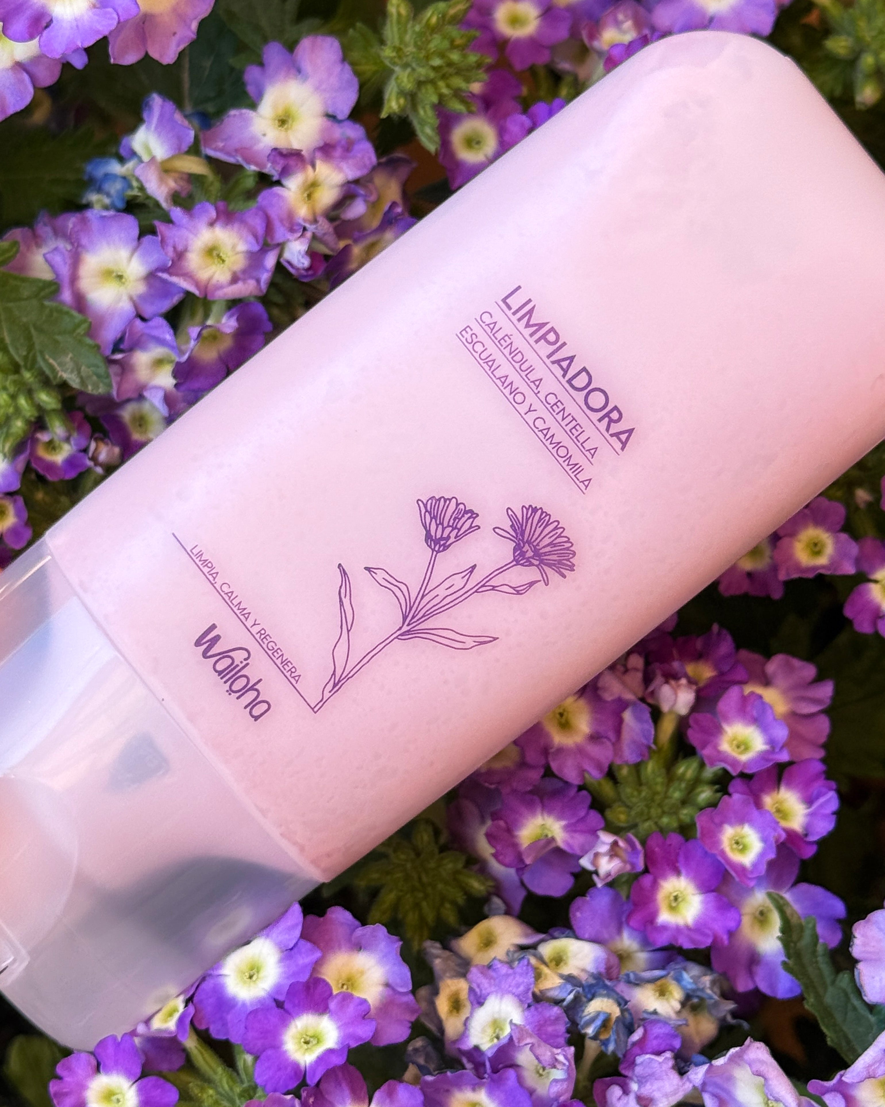 Limpiadora calmante y regeneradora