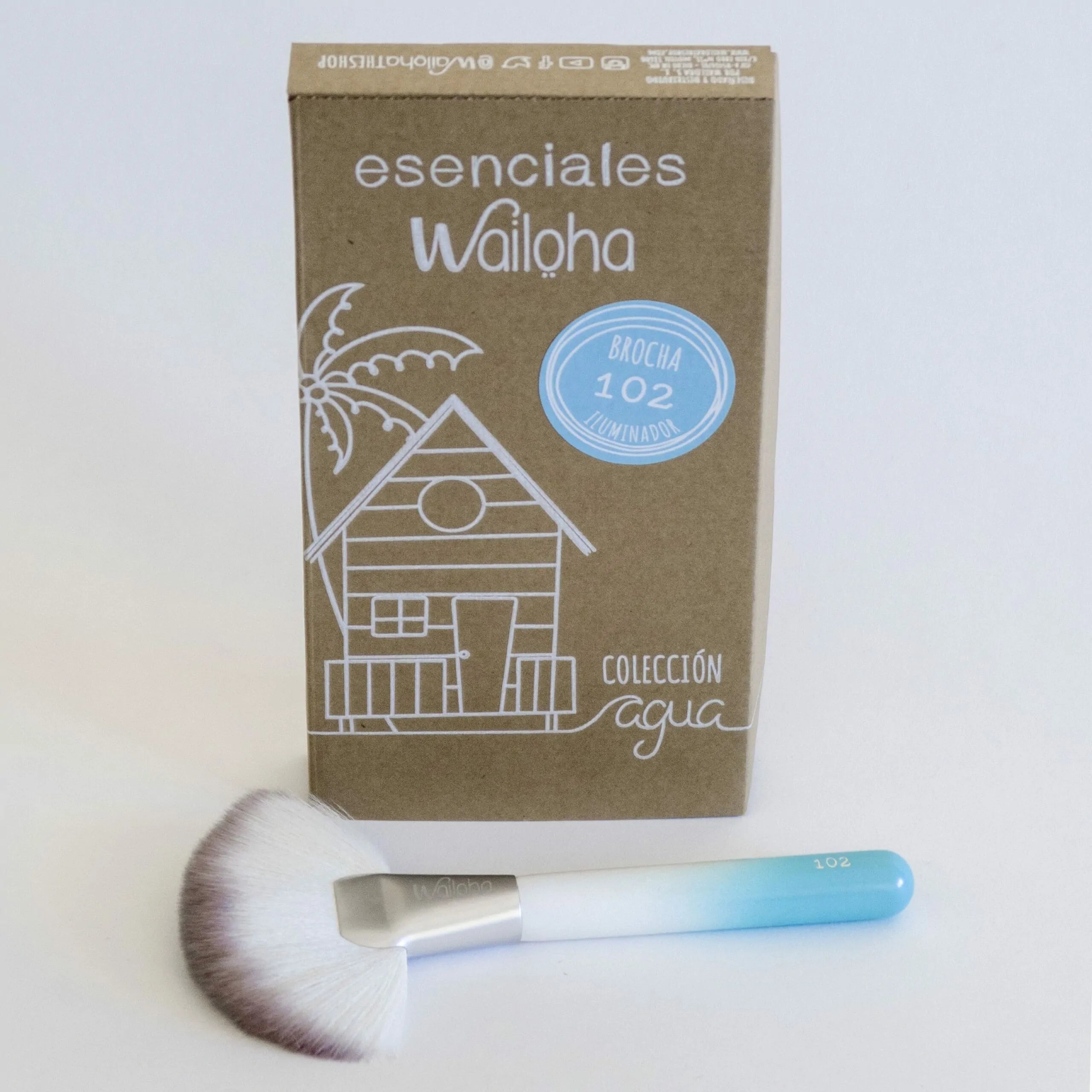 Brochas de rostro individuales agua