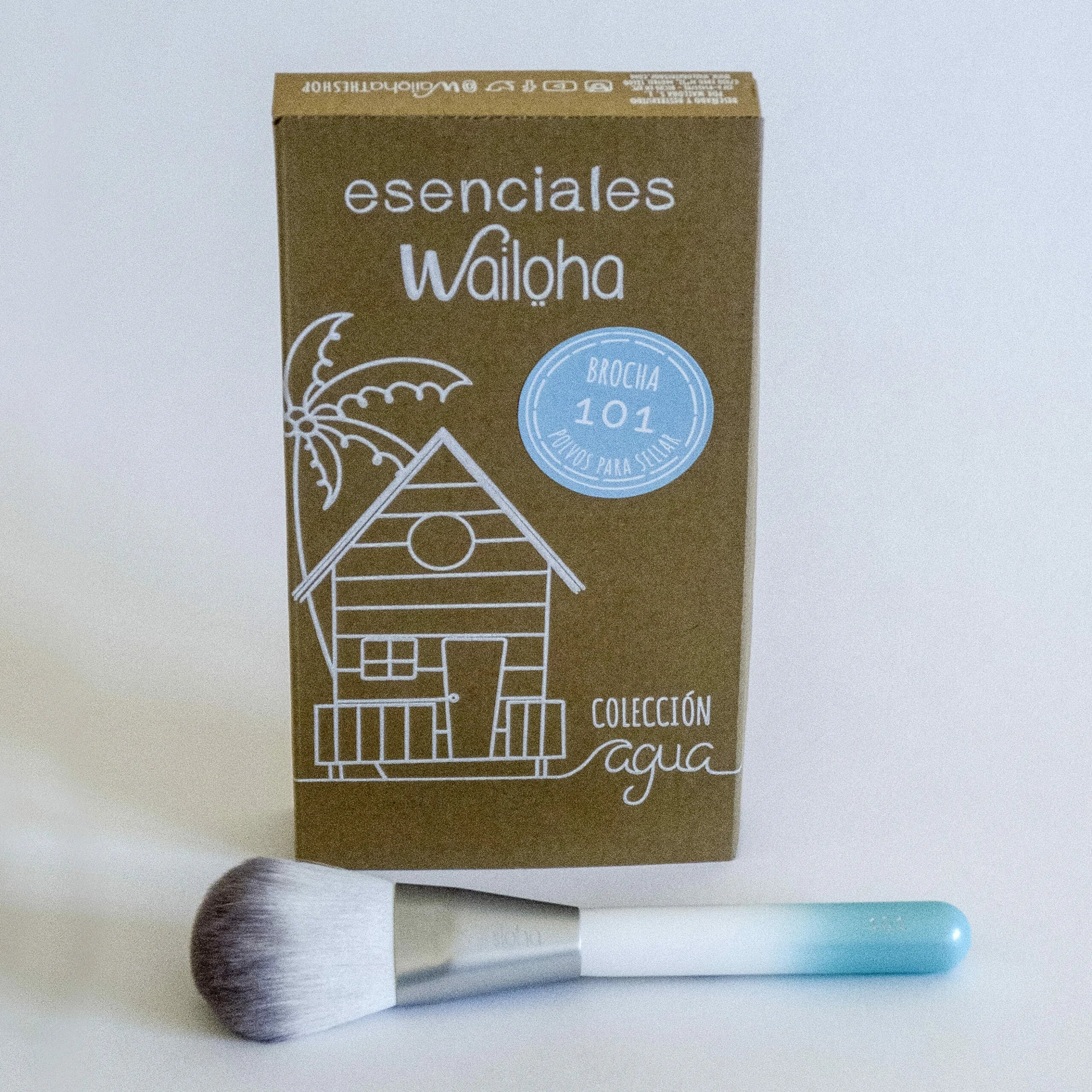 Brochas de rostro individuales agua