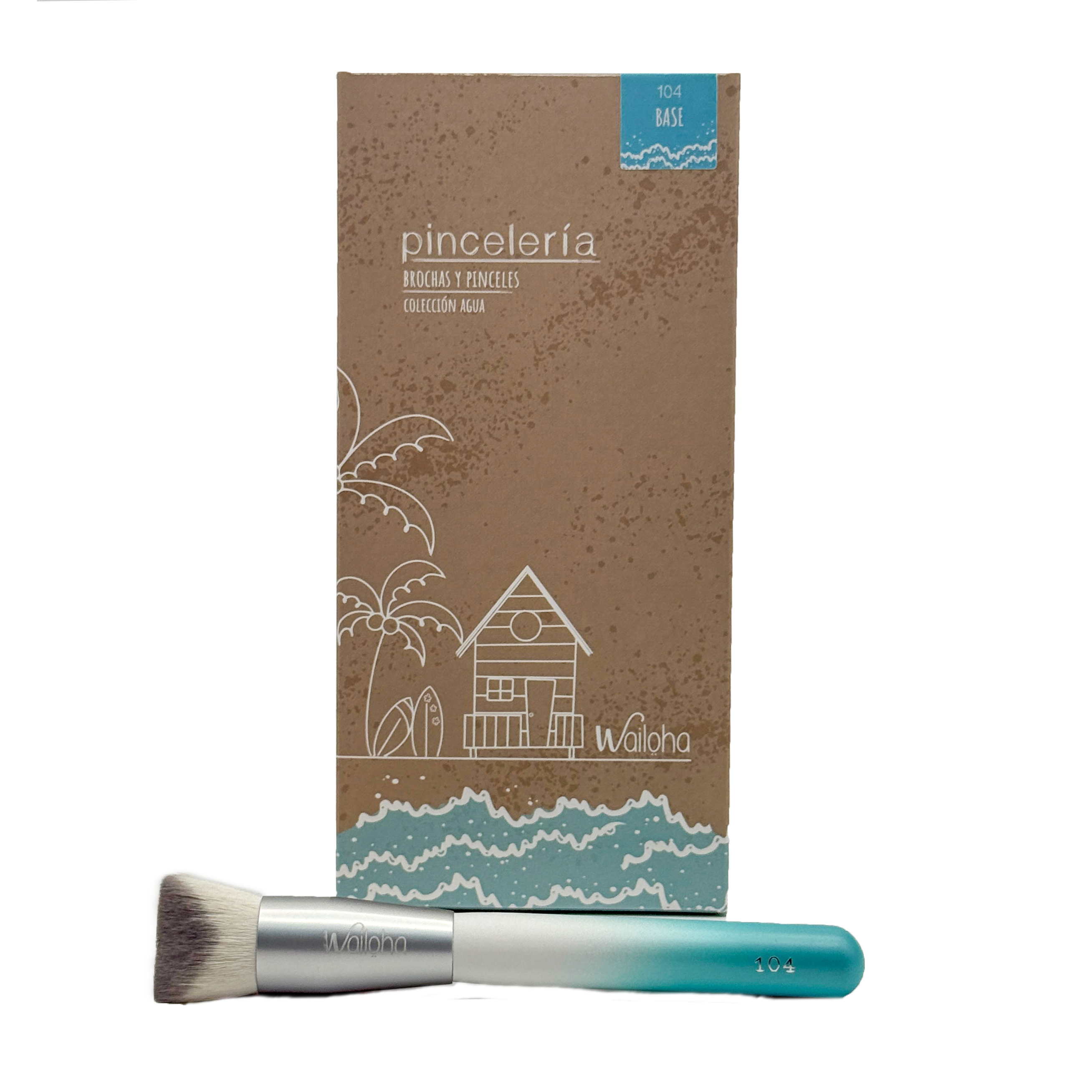 Brochas de rostro individuales agua