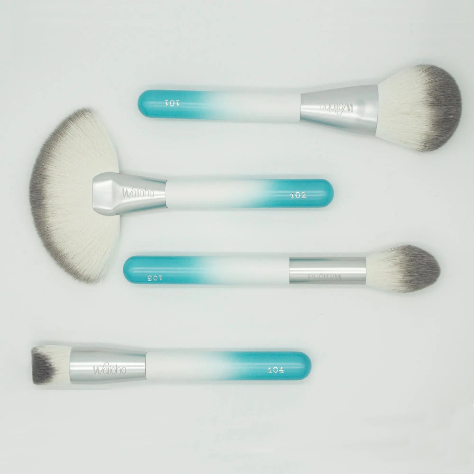 Set de brochas de rostro colección agua