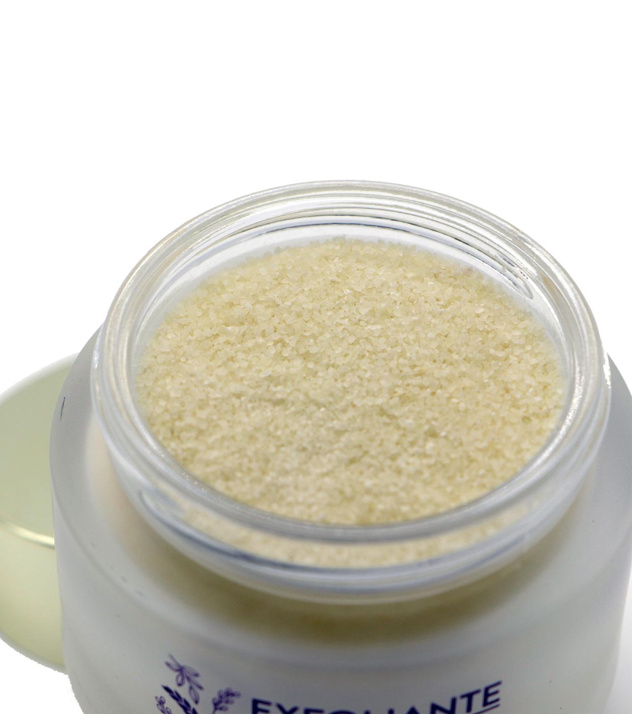 Exfoliante físico y químico de arroz y aha kiwi